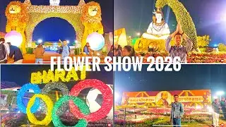 Amdavad International Flower Show 2026 🌸 | Full Tour & Stunning Floral Displays
