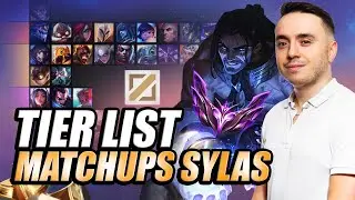 TIER LIST MATCHUPS SYLAS MID | League of Legends | 14.18
