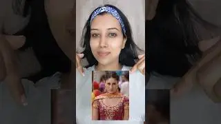 My dream character ❤️❤️ Geet from Jab we met inspired makeup look ❤️ #shorts #youtubeshorts