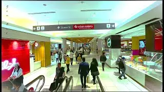 【4K - TORONTO Urban Eatery 2024】EATON CENTRE Food Court【DOWNTOWN YONGE-DUNDAS SQUARE 】TRAVEL CANADA