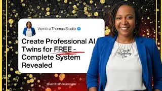 Create Your AI Twin That Talks & Sells For You 👯 #VernitraThomasStudio