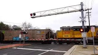 UP 8601 Coal Train South, Bond Rd. Railroad Crossing, Elk Grove, CA