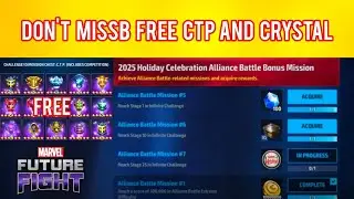 Holiday special event free ctp and crystal in Marvel future fight #marvelfuturefight #gaming #mff 