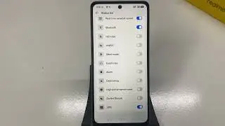 How to Enable/Disable VPN Icon from Status Bar in Realme P3 Lite?