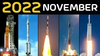 Rocket Launch Compilation 2022 - November