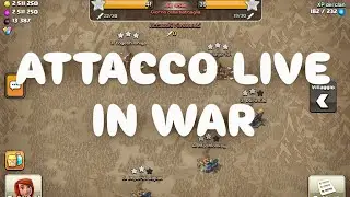 CLASH OF CLANS EP 149 ATTACCO LIVE IN WAR