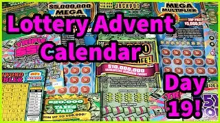 Lottery Advent Calendar Day 19! | New York Lottery Scratch Off Tickets