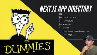 Next.js 13 App Directory for DUMMIES
