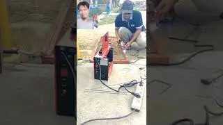 Test Mesin Las Mig 130A 900 Watt #shorts