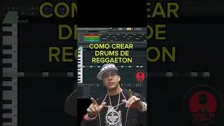 Como crear DRUMS de Reggaeton #beats #flstudio #tutorial #flstudiotutorial #drums #reggaeton
