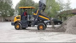 DP40 Site Dumper Testing HongYuan 4000KG Site dumper