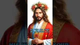 His will let your will be god | Jesus Message Today's #shorts #jesuslovesyou #god