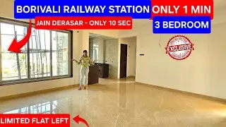 3 Bhk flat in | Borivali west | 3 bhk flat in borivali west | Borivali Railway only 1 min Walking |