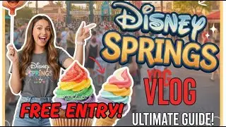 Disney Springs 2025 | Бесплатный вход, увлекательный шопинг и ночное волшебство в Орландо | iqra....