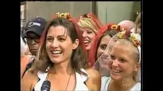 Today show AMY GRANT sings HAPPY 2003