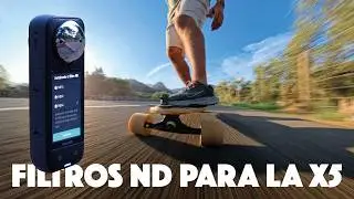Increíbles estos filtros ND para la Insta360 X5