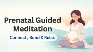 Prenatal Guided Meditation | 5 Minute Daily Relaxation | Calm Mind & Stress Relief During Pregnancy