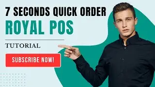 RoyalPOS - 7 Seconds Billing - 2 Touch Restaurant Billing  | Android POS | Windows POS