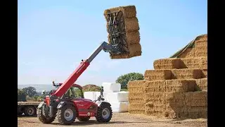 Weidemann T7035 & T7042 in der Strohbergung