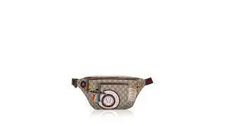 Gucci GG Supreme Courrier Belt Bag Beige New Acero