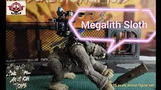 Archecore Military-Grade Megalith Sloth. 1:35 scale set (1:18 compatible). Could have been amazing.