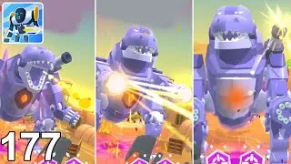 Mechangelion: Boss GATTLING GUN DUEL Against MECHAZILLA THE MECHA REX! (Part 177)
