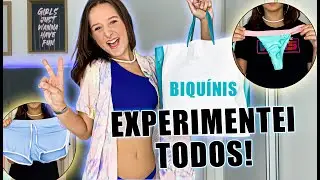 EXPERIMENTANDO OS BIQUÍNIS QUE COMPREI! YASMIN GALVÃO