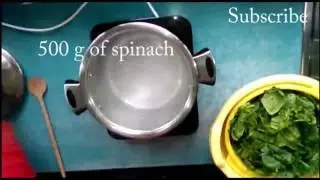 Spanac pire- Spinach puree