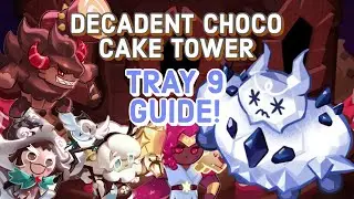 Декадентская башня из шоколадных тортов | Руководство по лотку 9! | Cookie Run: Kingdom