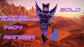 [PSO2:NGS] Sign of the Planetbreaker (Solo) | Ranger/Rifle | 14:04
