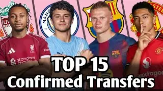 Top 15 Confirmed Winter Transfer News 2025,✅ FT. SEMENYO TO LIVERPOOL, HAALAND TO BARCELONA..🤯🔥