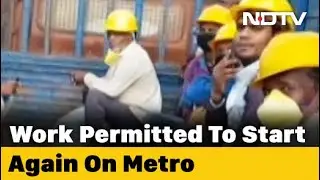 Without Jobs Since A Month, Stranded Migrants Back To Work In Bengaluru