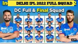 DELHI CAPITALS IPL 2022।GT FULL SQUAD AFTER IPL AUCTION।RR FULL SQUAD 2022