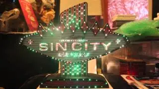 Welcome to Sultry Sin City Las Vegas Fiber Optic Sign