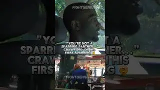 Теренс Кроуфорд о своем первом спарринге с чемпионом мира 🥊 #шорты #бокс #теренскроуфорд