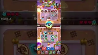Tesla level 7 Vs Bard level 7 | Rush Royale Gameplay