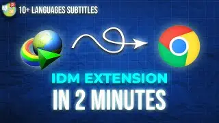 How to Add IDM Extension to Chrome!