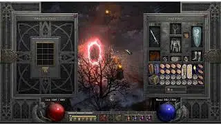 Highlight: Diablo II: Resurrected | PTR | uber run testing Act1 freeze arrow merc with Mist runeword