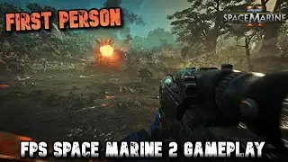 FIRST PERSON MODE IN SPACE MARINE 2!? First Person Mod Story - Warhammer 40K: Space Marine 2 - FOTI