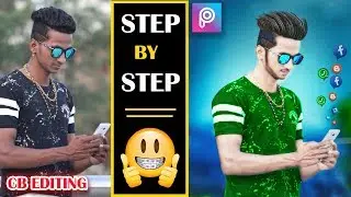 CB Editing Step by Step || How to edit cb editing in picsart in hindi || Picsart cb editing