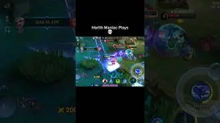 Harith Maniac plays💀 #harith #mobilelegends #mlbb #maniac #youtubeshorts #shorts #viral #gameplay