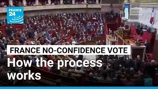 France no-confidence vote: How the process works and what could happen next &bull; FRANCE 24 English