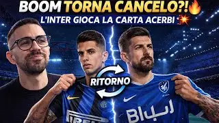 🚨 CLAMOROSO INTRECCIO INTER–ARABIA‼️ INZAGHI CHIAMA ACERBI E SPINGE CANCELO ALL’INTER😱 BUON ANNO 🖤💙