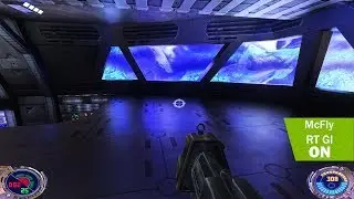 Star Wars: Jedi Knight - Jedi Outcast 4K - Raytracing GI - Ultra graphic - comparison - Gameplay