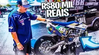 R$ 80 MIL REAIS EM ACESSORIOS NESSA MOTO ! (SUPERMOTO) | BUW LIFE |