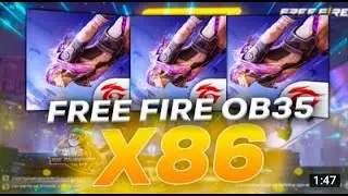 OB35 UPDATE FREEFIRE X86 VERSION FOR LOW END PC | NO LAG | 100% SAFE | 90+ fps