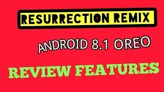 Resurrection remix oreo Android 8 on redmi note 4