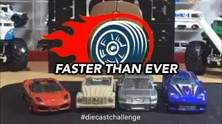 FASTER THAN EVER - FTE WHEELS ON HOT WHEELS #diecastmusic #diecastchallenge