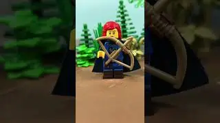 Lego Black Falcon #lego #stopmotion #fishing #blackfalcon