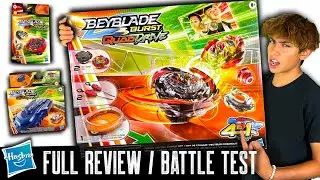 Beyblade Quad Drive Review | Sneak Preview!  Hasbro Beyblade Burst NEW Product!